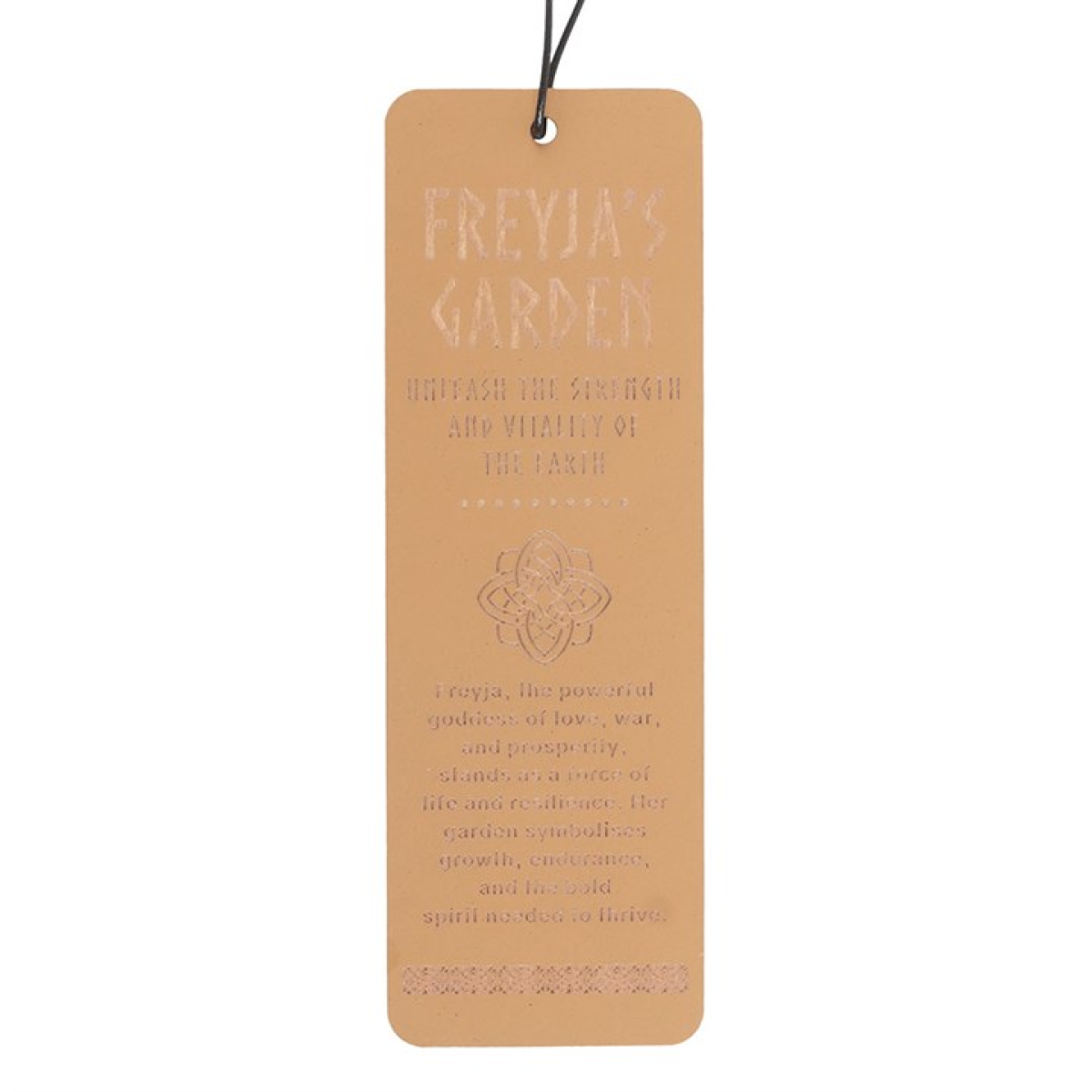 Freyja's Garden Wooden Bookmark