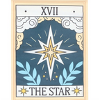 The Star Vintage Tarot Wall Hanging