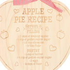 Apple Pie Recipe Serving Board Something Different