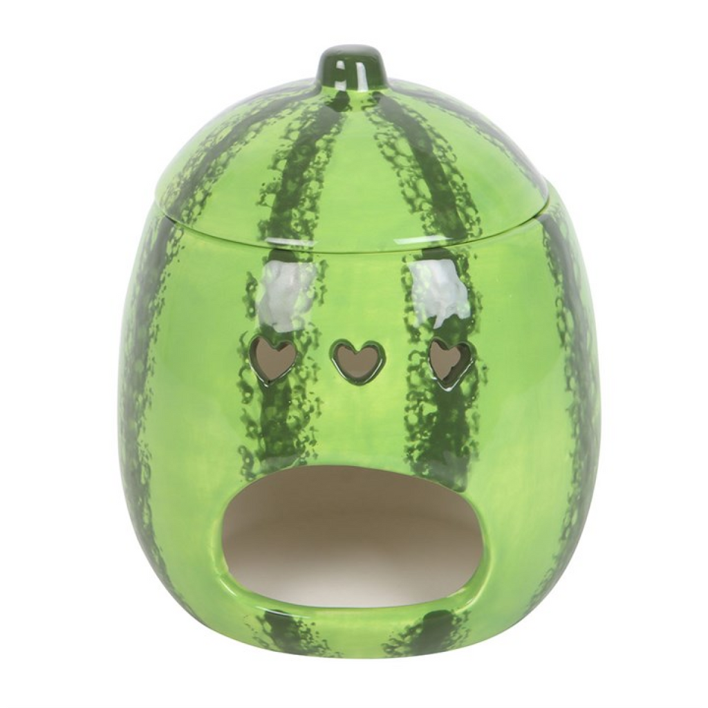 Watermelon Shaped Ceramic Oil Burner and Wax Warmer