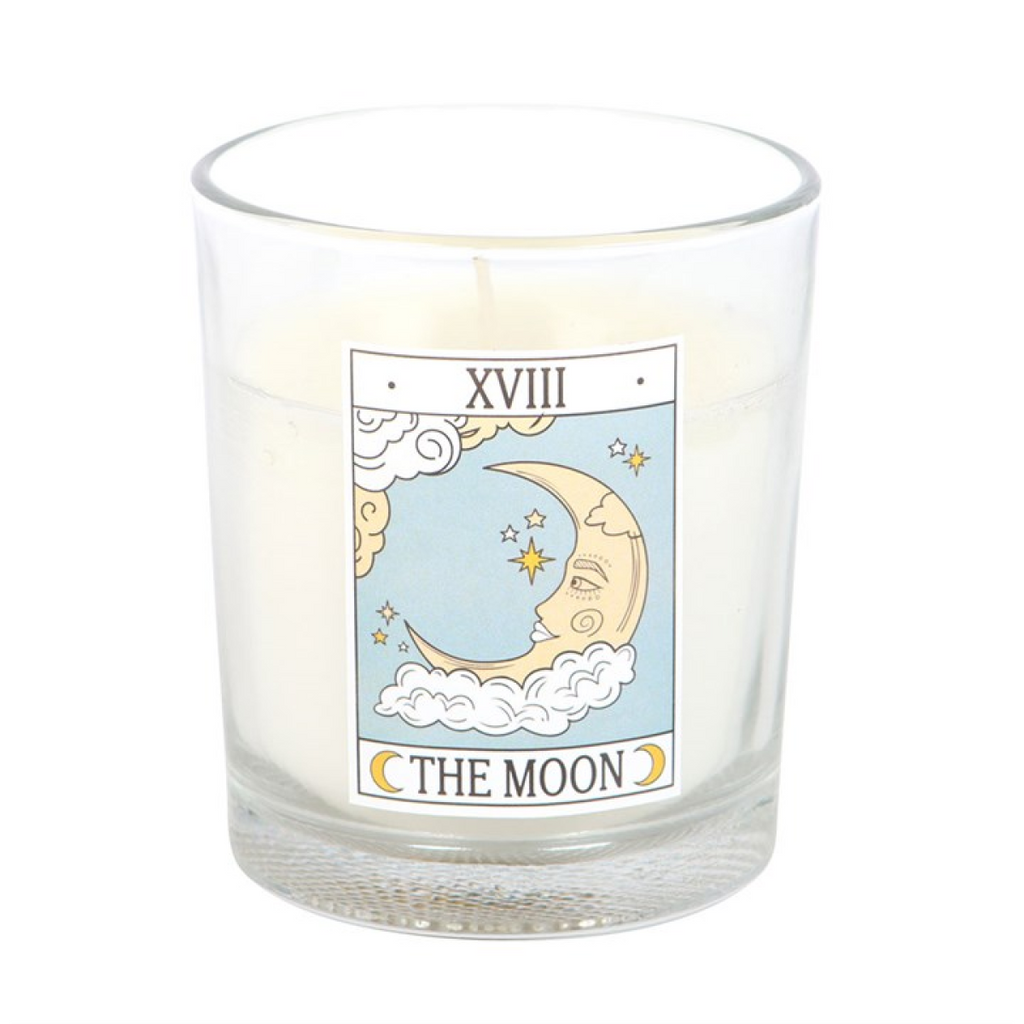 The Moon Vintage Tarot Vanilla Candle Something Different