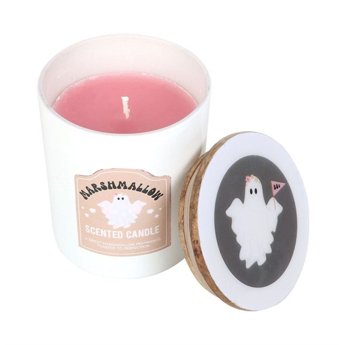 Ghost Toasted Marshmallow Candle Something Different