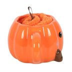 Cute Smiling Pumpkin Mug and Socks Set Something Different