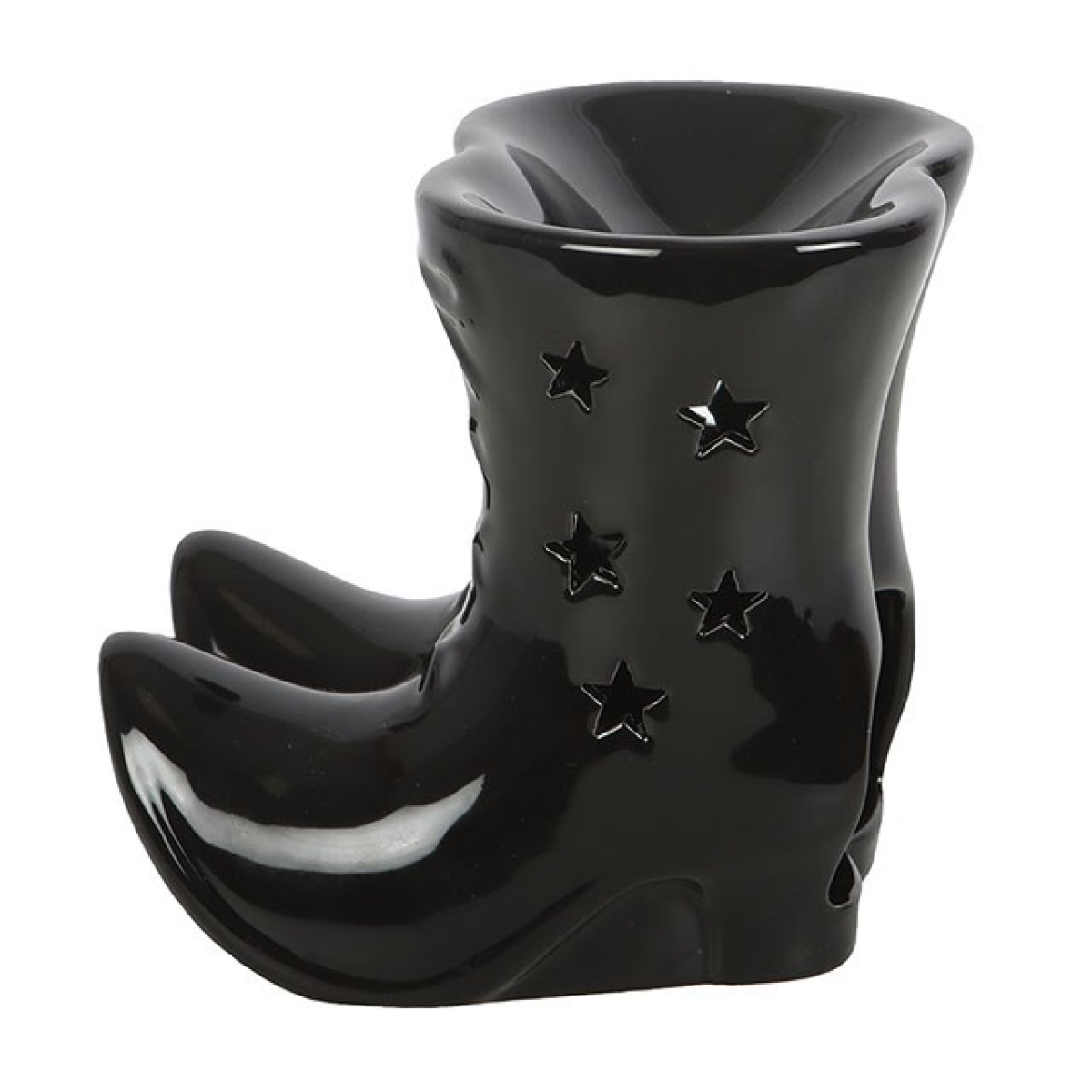 Black Witch Boots Ceramic Oil Burner
