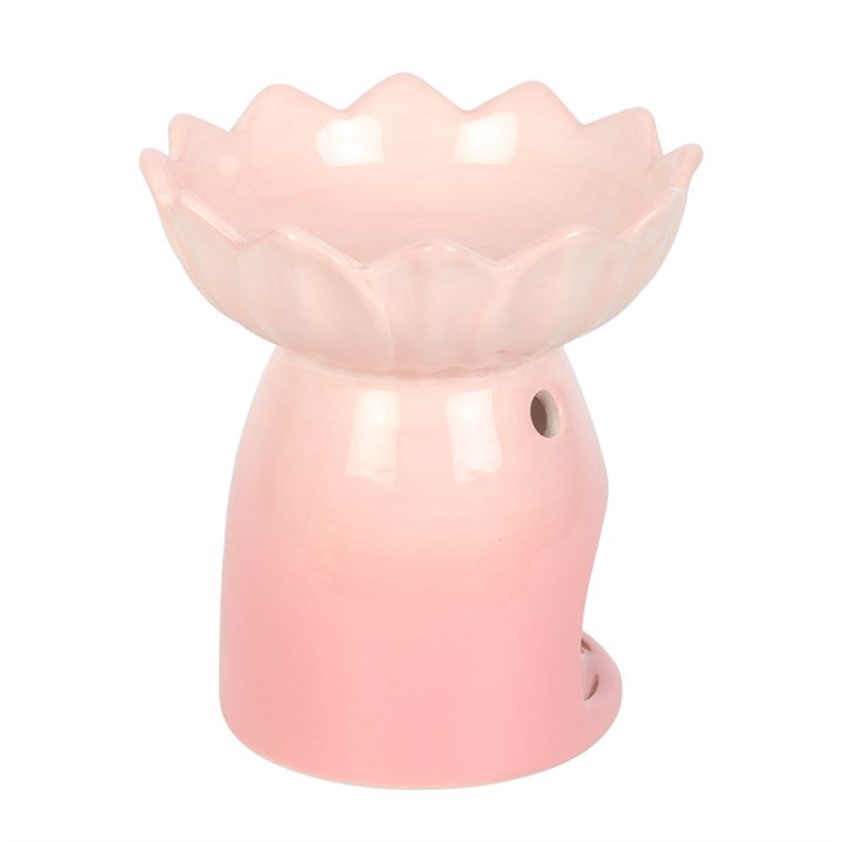Pink Water Lily Oil Burner and Wax Warmer Something Different