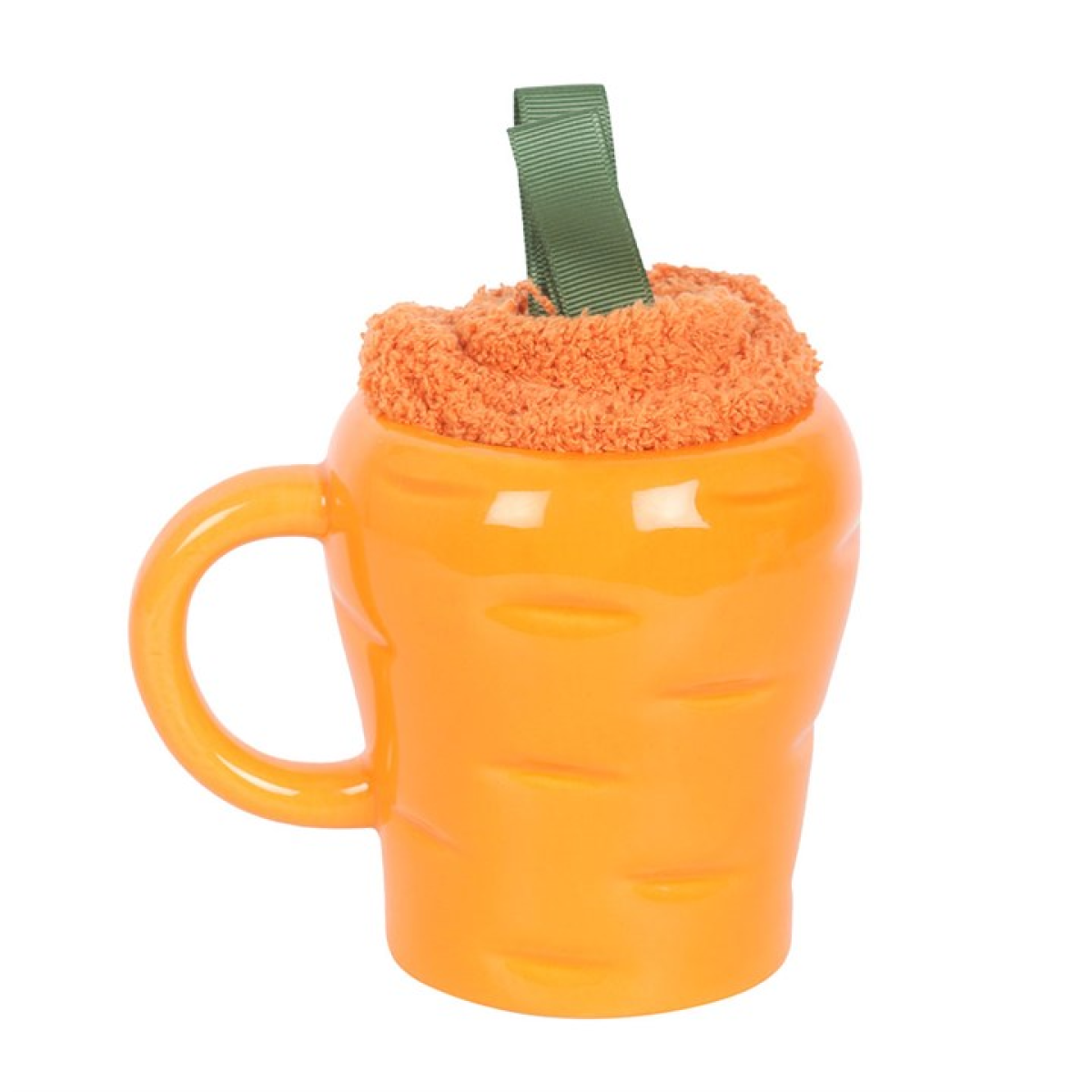 Carrot Shaped Mug and Socks Set Something Different