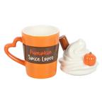 Pumpkin Spice Latte Shaped Lidded Mug Something Different