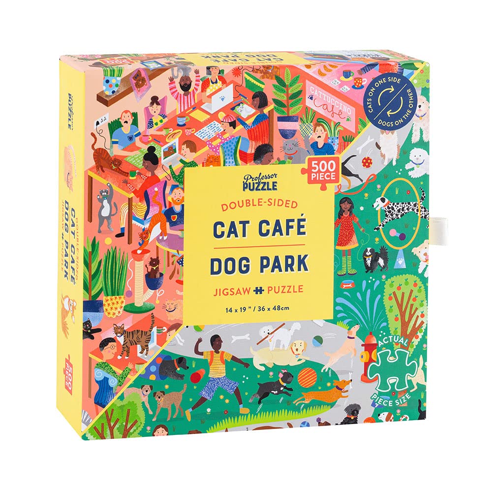 Professor Puzzle Cat Café & Dog Park Puzzle Professor PUZZLE