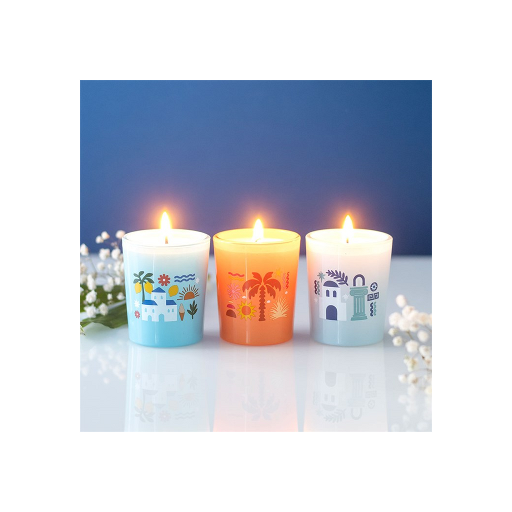Scents of Europe Scented Candle Trio