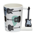 Puckator Headstock Guitar Ceramic Shaped Handle Mug Puckator