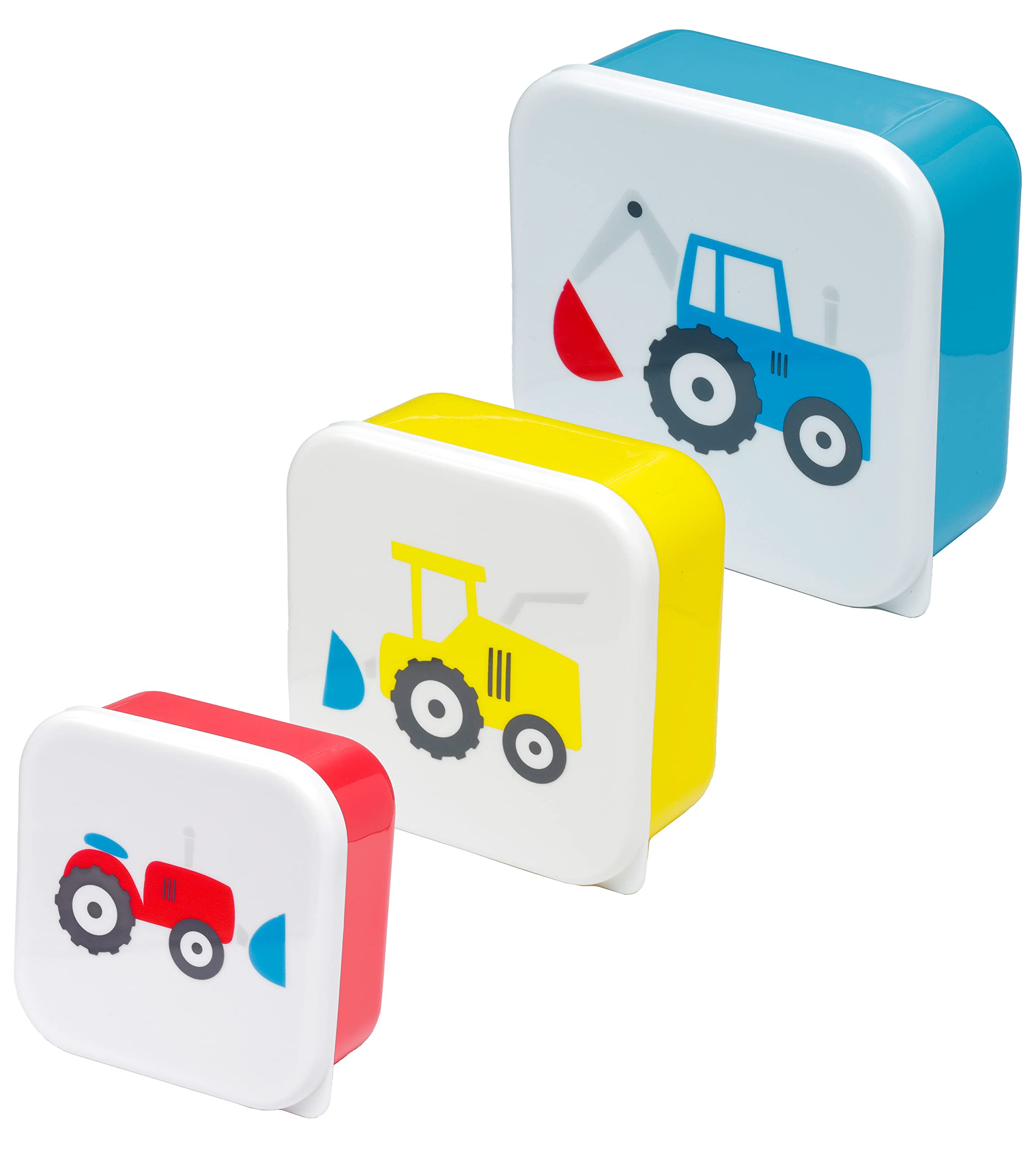 Puckator Litte Tractor Lunch Box set of 3 Puckator
