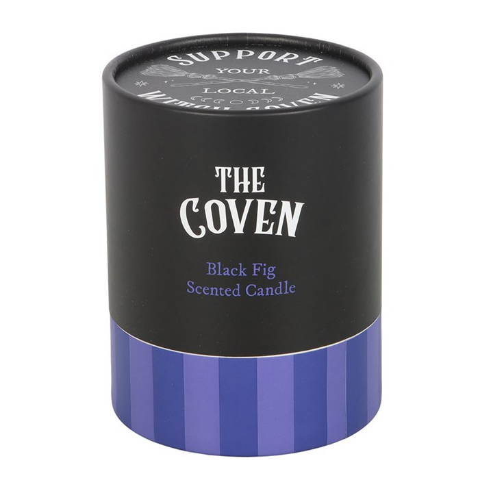 The Coven Black Fig Scented Glass Candle