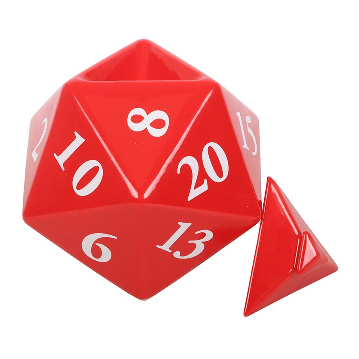 D20 Gaming Dice-Shaped Oil Burner