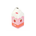 Strawberry Milk Carton Flower Vase