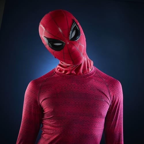Marvel Legends Spider-Man Electronic Expressive Mask with Remote & Display Stand