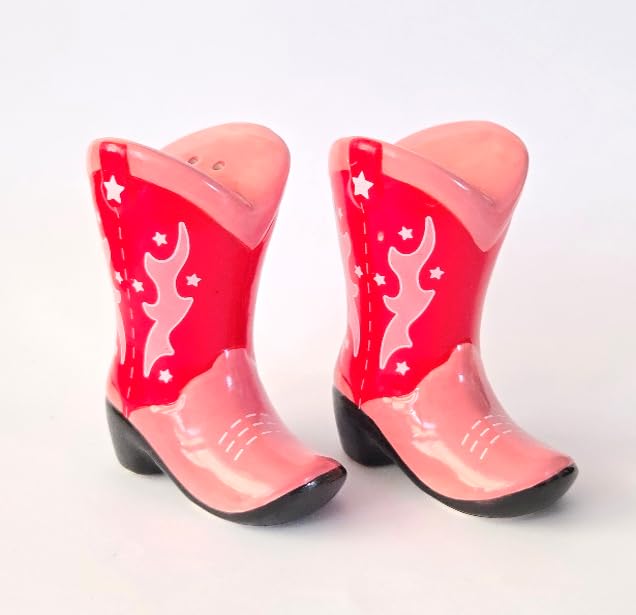 Sass & Belle Cowboy Boot Salt & Pepper Shakers