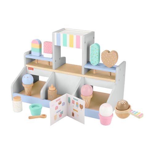 Fisher-Price Wooden Ice Cream Shop Playset
