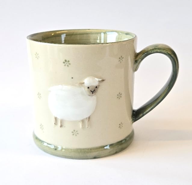 Sass & Belle Sheep/Highland Cow Motif Mug