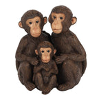 Monkey Family Resin Ornament Something Different