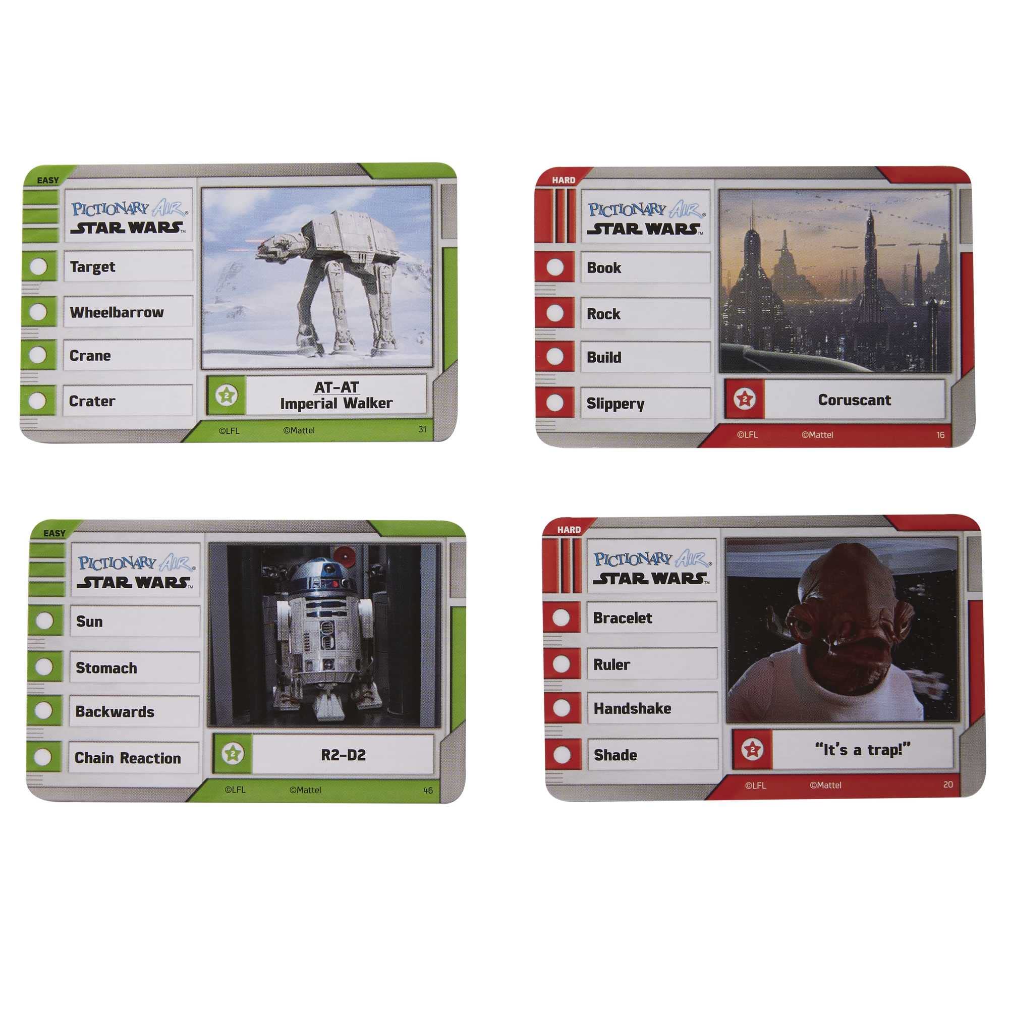 Mattel Games Pictionary Air Star Wars Mattel