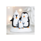 Penguin Family Resin Ornament