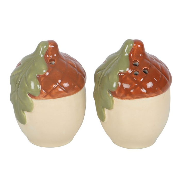 Acorn Salt and Pepper Shakers
