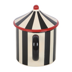 Black Striped Circus Tent Mug