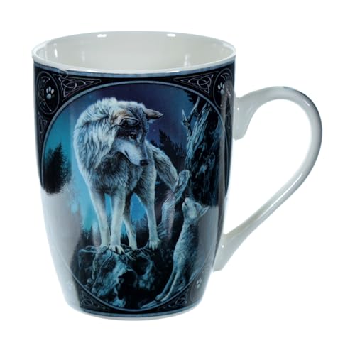 Puckator Lisa Parker Guidance Wolf Design Porcelain Mug Puckator