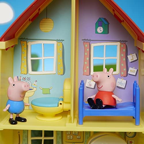 Peppa Pig Peppa’s Playset Pre-school Toy Includes 1 Figure, 5 Accessories, Carry Handle Peppa Pig
