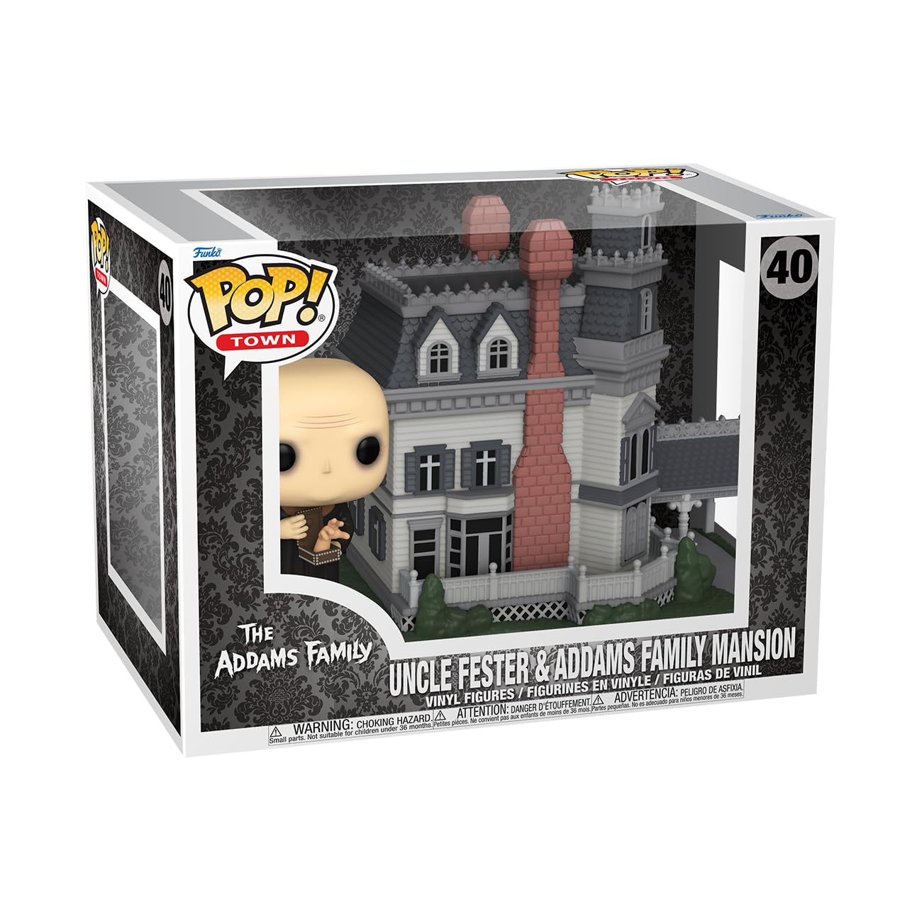 Funko Pop! The Addams Family- Addams Home With Uncle Fester #40 Funko