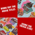 Professor Puzzle Movie Locations 1000 Piece Film Trivia Puzzle Game Professor PUZZLE