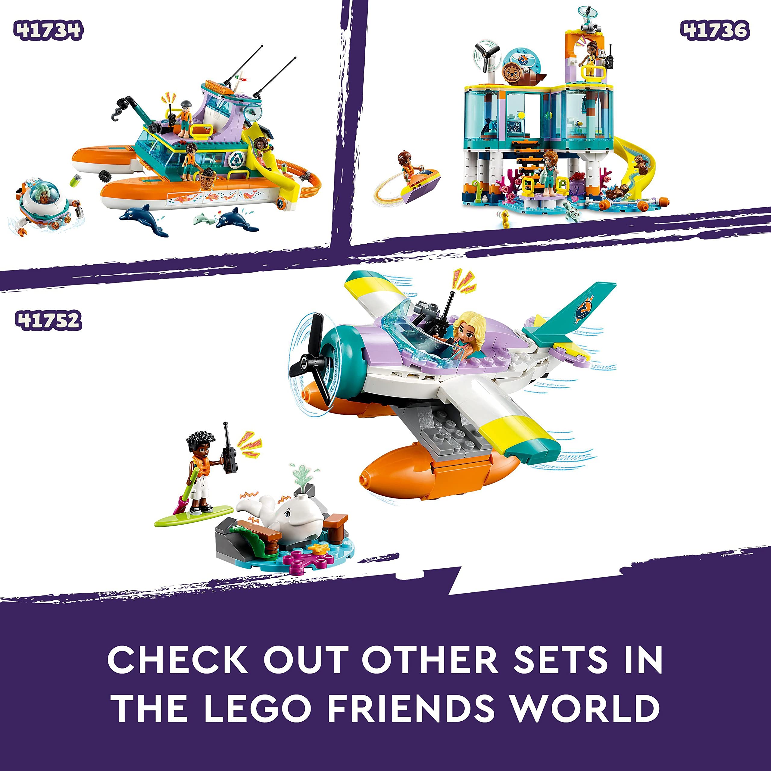 Lego Friends Sea Rescue Plane 41752 Lego