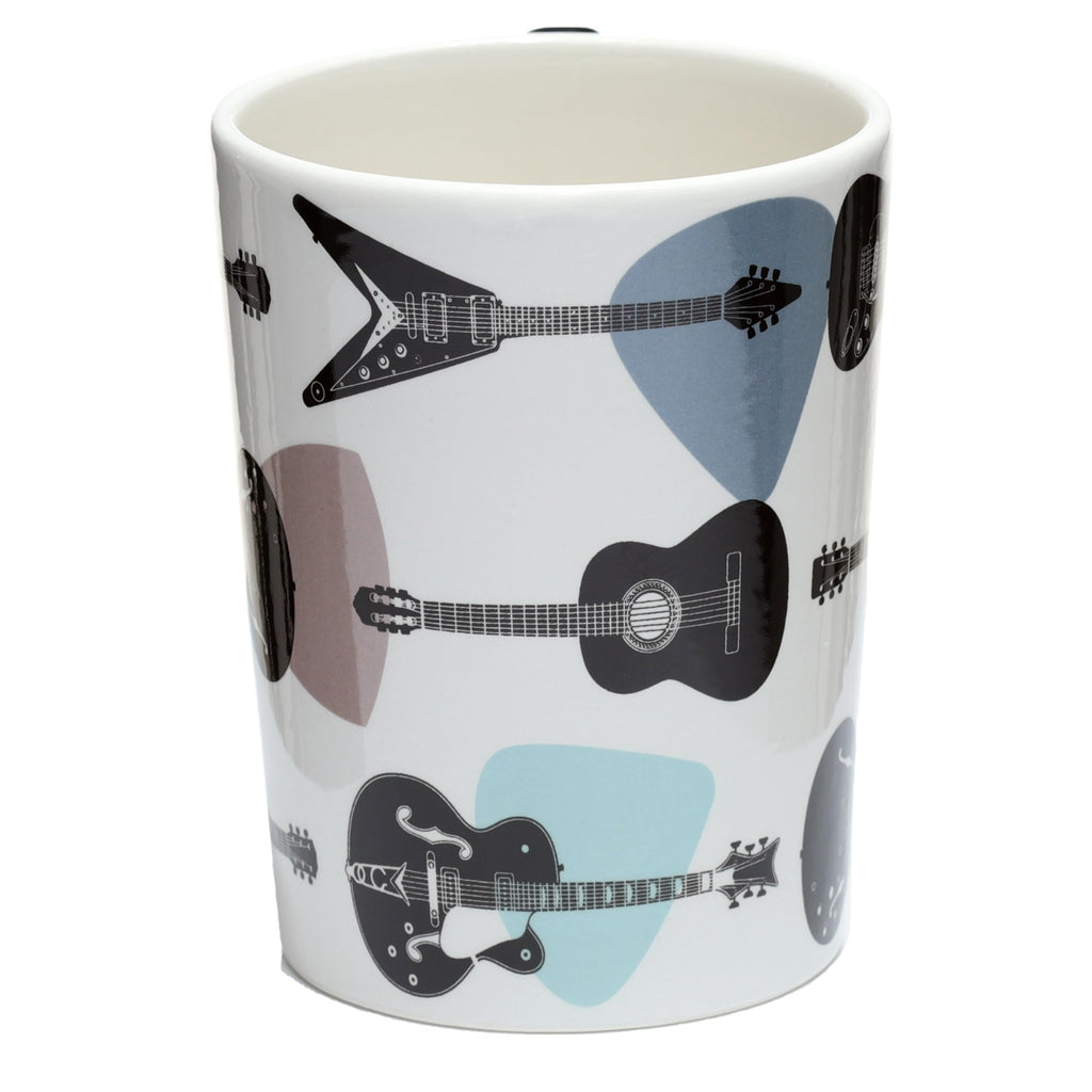 Puckator Headstock Guitar Ceramic Shaped Handle Mug Puckator