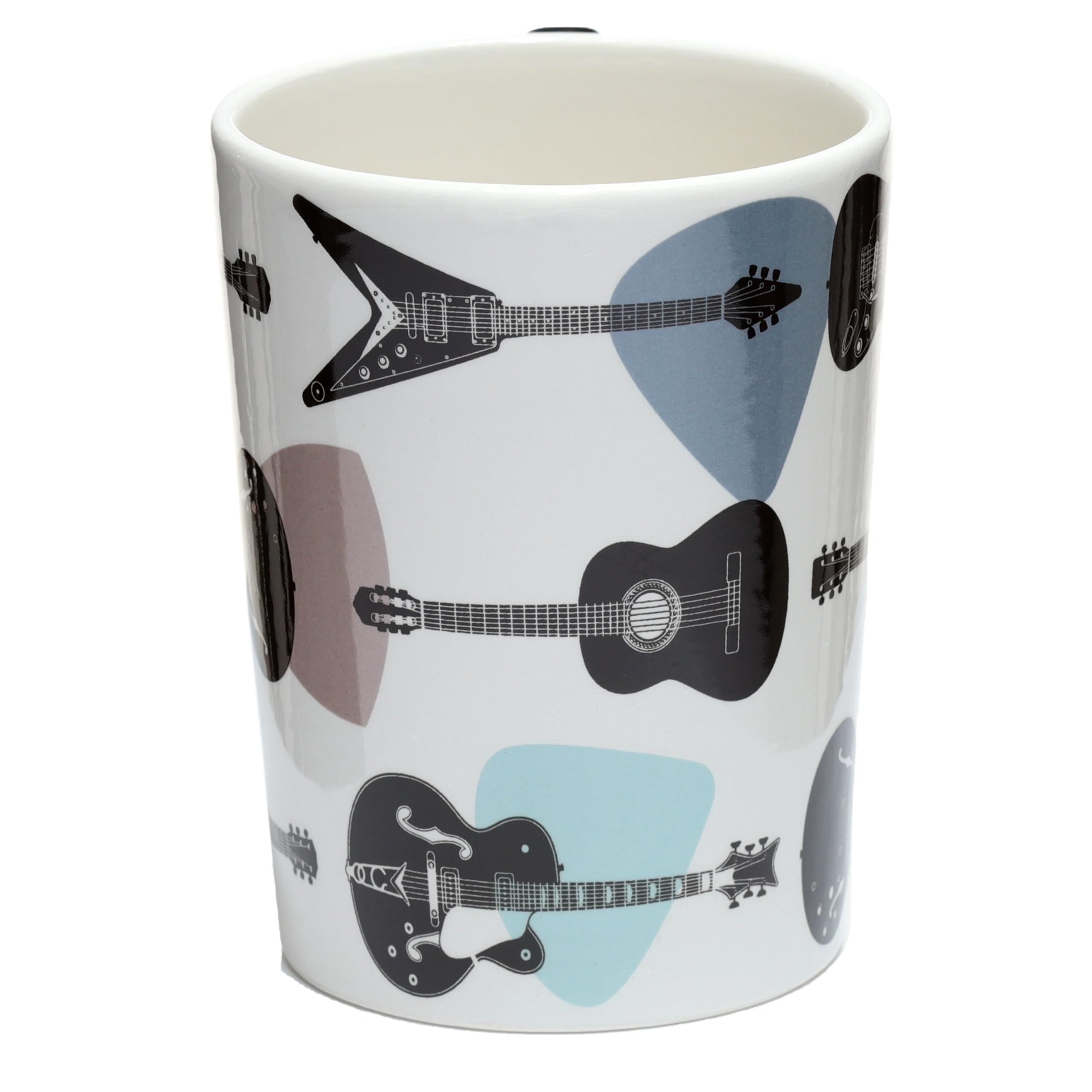 Puckator Headstock Guitar Ceramic Shaped Handle Mug Puckator