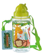 Puckator Zooniverse Drinks Bottle With Straw 450ml Puckator