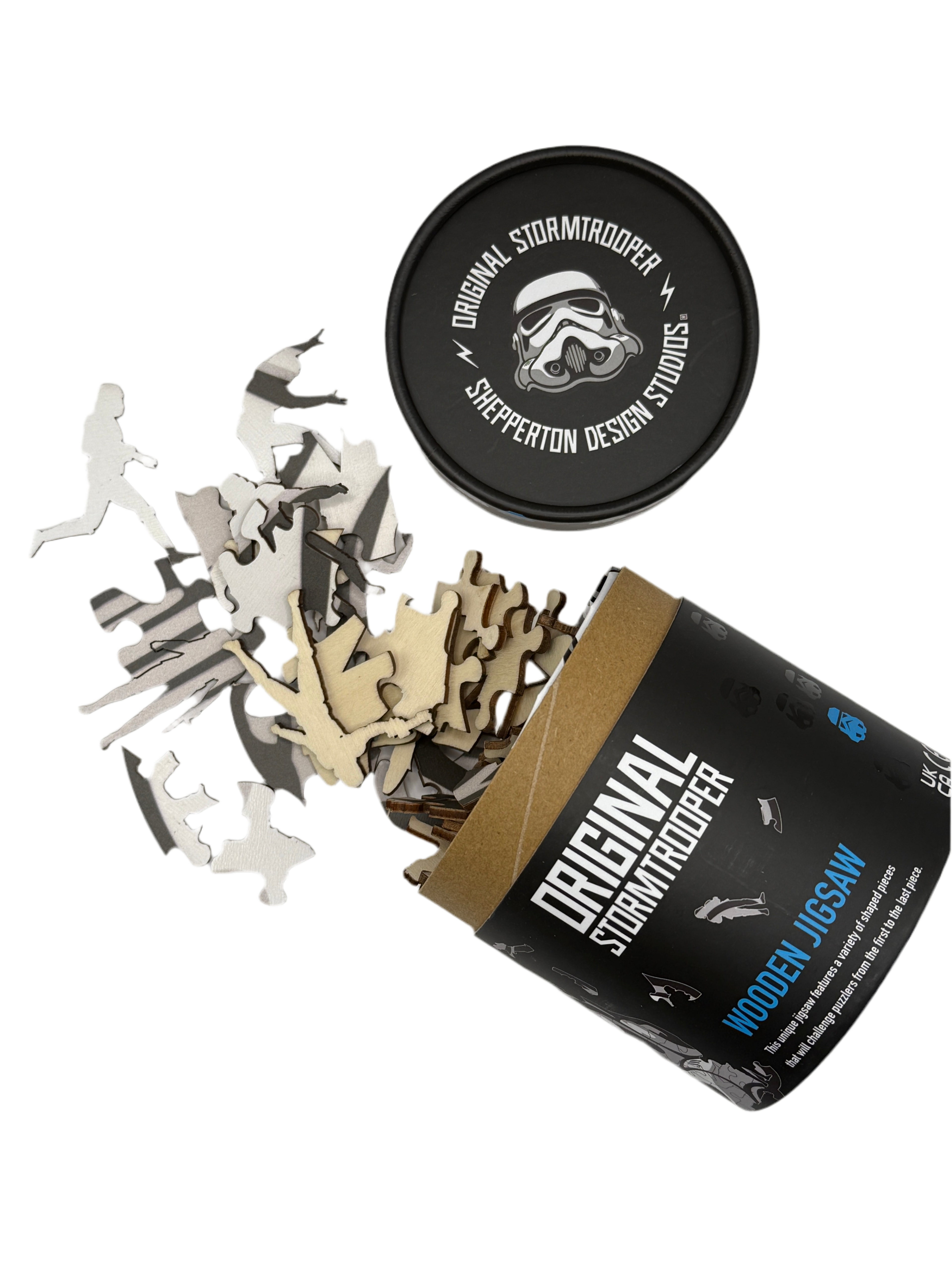 The Original Stormtrooper Bundle Gift Set- Ceramic Mug, Wooden Jigsaw, Luggage Tag and Pin Badge