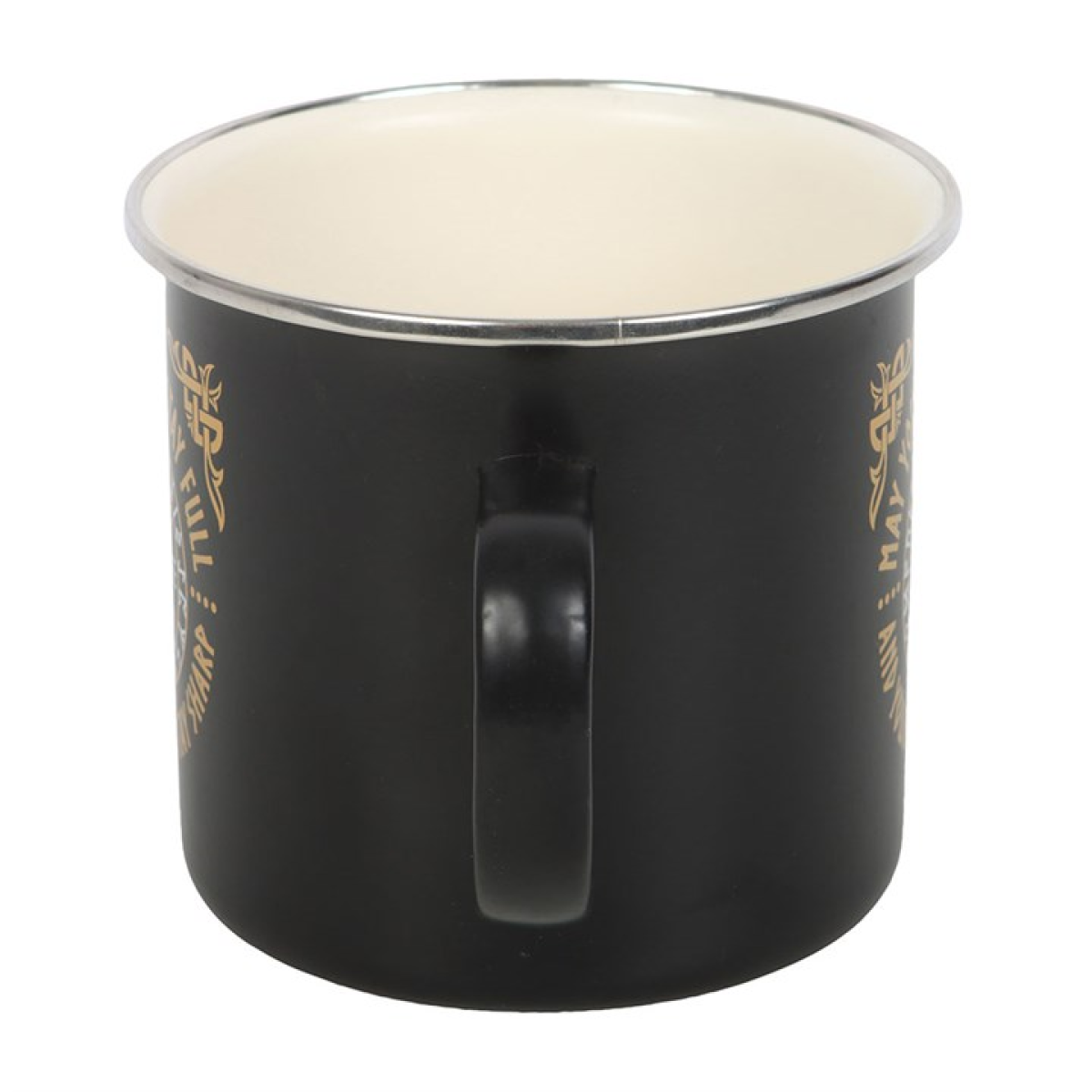 Viking Compass Enamel Mug Something Different