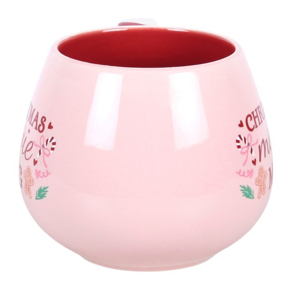 Pink Christmas Movie Mug – 500ml