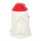 Ghost Shaped Mug with Santa Hat Lid Something Different