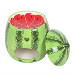 Watermelon Shaped Ceramic Oil Burner and Wax Warmer