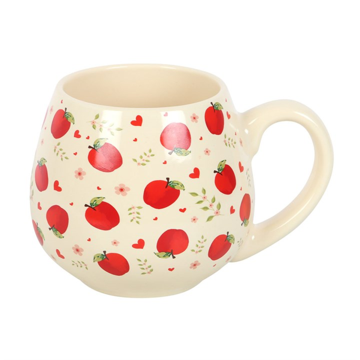 Apple Print Rounded Mug Something Different