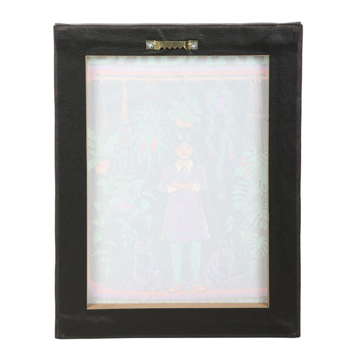 19x25cm Hanging With All My Friends Canvas Plaque by Steven Rhodes