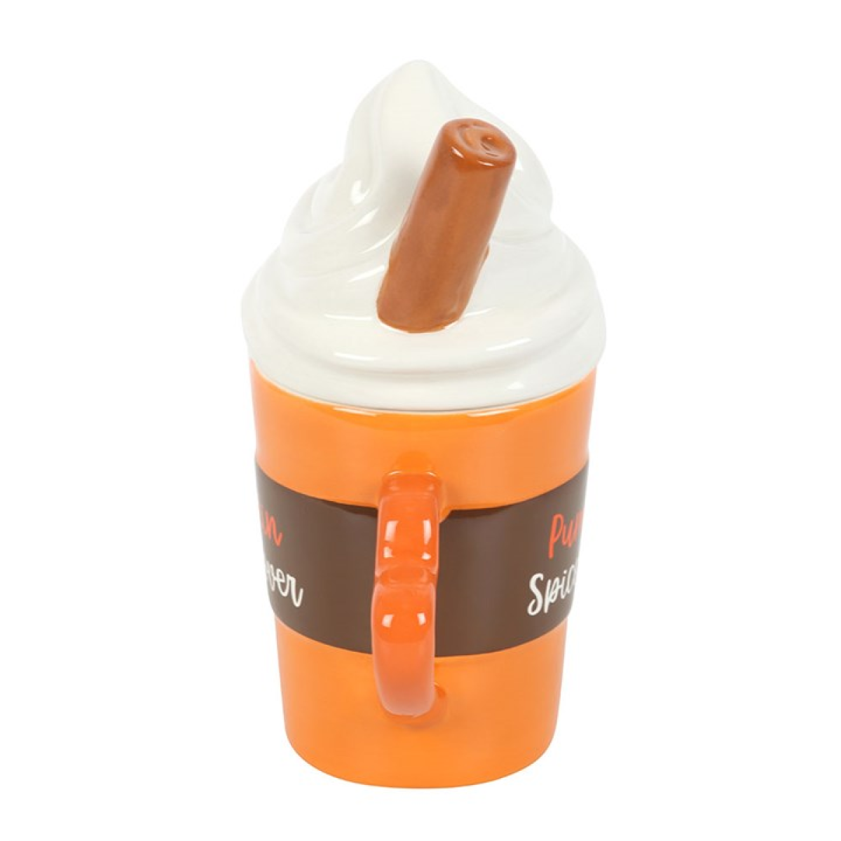 Pumpkin Spice Latte Shaped Lidded Mug Something Different