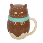 Oliver Owl Lidded Mug