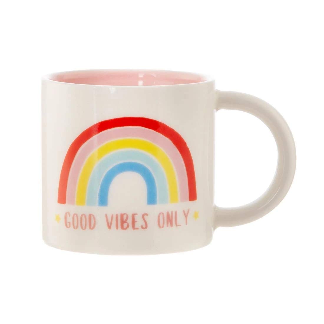 Sass & Belle Chasing Rainbows Good Vibes Only Mug Sass & Belle