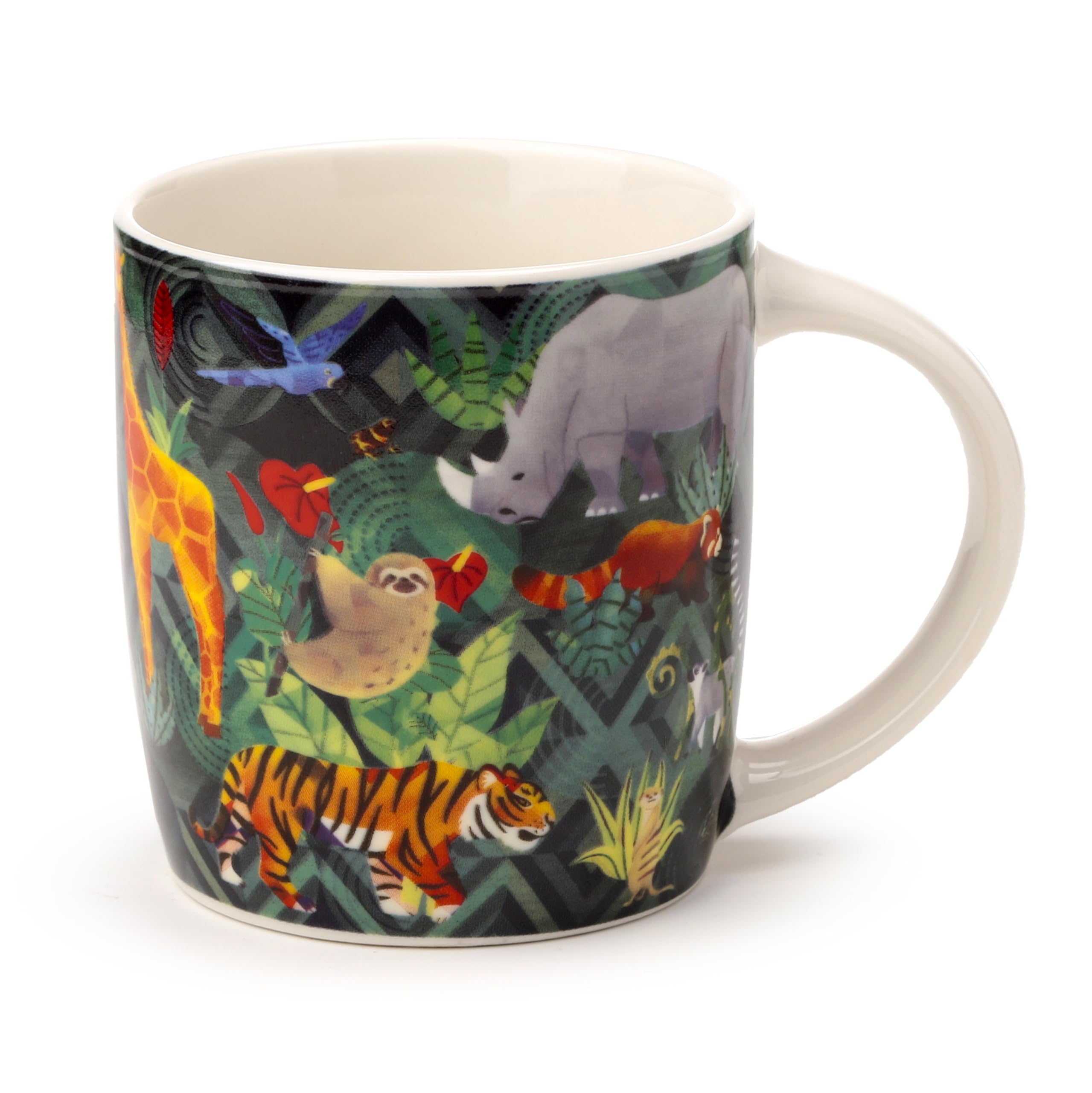 Puckator Animal Kingdom Porcelain Mug Puckator