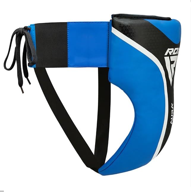 RDX Groin Guard Aura Plus T-17 Blue/Black-XL+ RDX