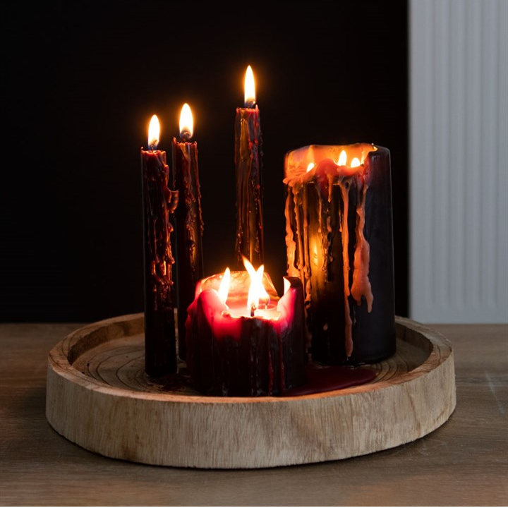 Vampire Tears Black Candles – Set of 4