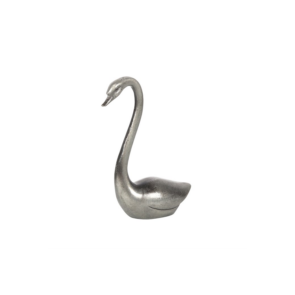 Metal Swan Ring Holder