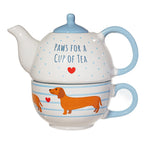 Sass &  Belle Sausage Dog Tea for One Set